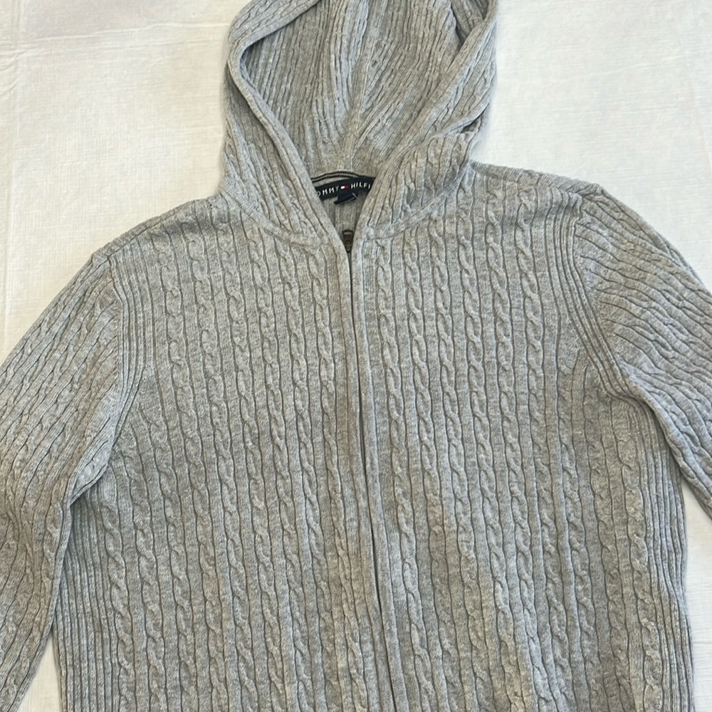 Vintage Tommy Hilfinger sweater zip up hoodie